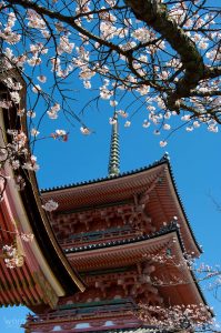 Temple Kiyomizu à Kyoto