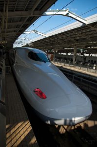 Photo du Shinkansen, TGV local
