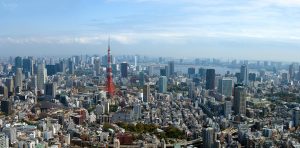 Vue de Tokyo depuis la tour Mori