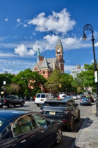 La Jefferson Market Library à Greenwich village