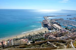 vue de la Citadelle d'Alicante