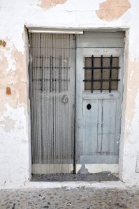 Vieille porte à Altea