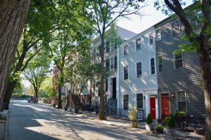 Quartier tranquille à Brooklyn