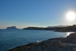 La côte à Calpe