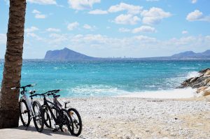 La plage du port de Calpe