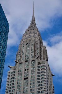 Gros plan sur la Chryler Building