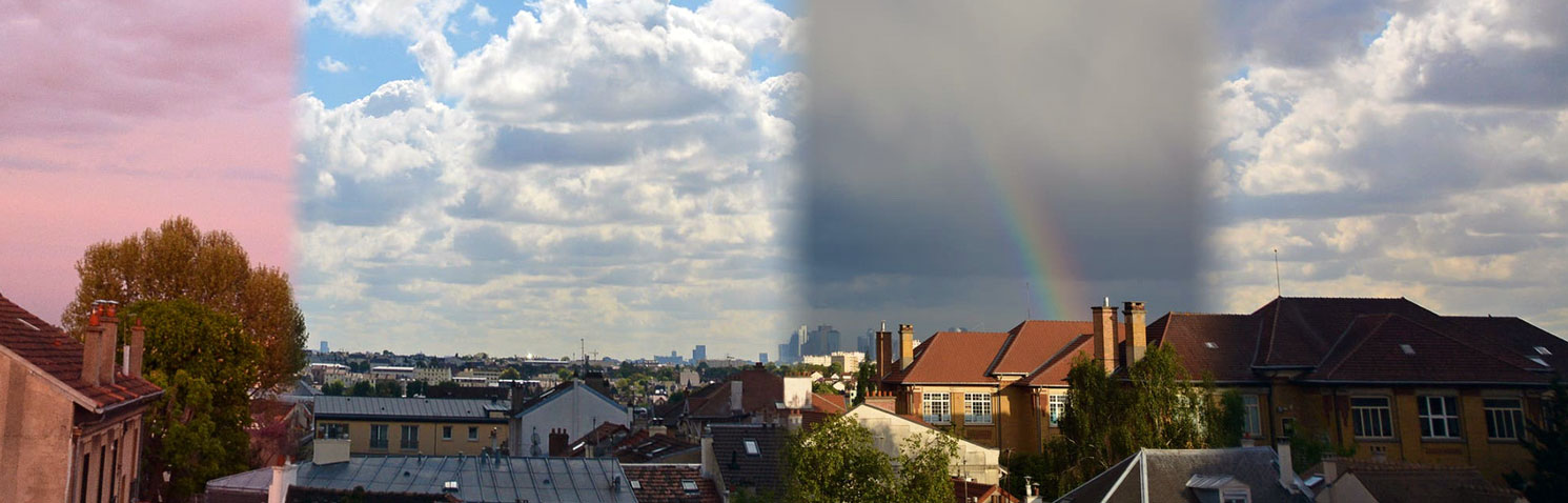 Photographie de Paris depuis ma fenêtre