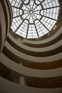 La spire intérieure du musée Guggenheim