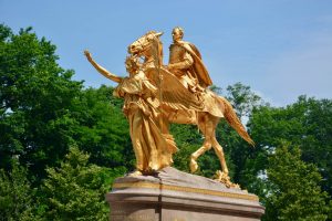 Sherman Monument à l'entrée de Central Park