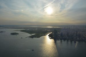 Jersey City depuis le One World Trade Center