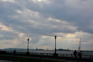 Trouée sur Liberty Island