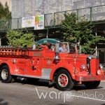 Camion de pompier de collection